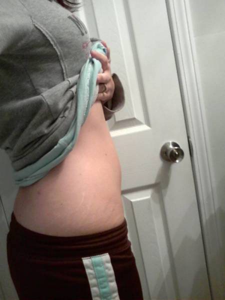Животик на 4 месяце беременности фото