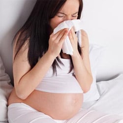 Простуда в третьем триместре беременности