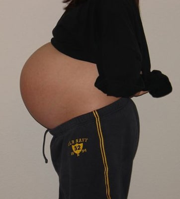 Беременных 35 недели беременности