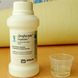Дюфалак - слабительный препарат для новорожденных